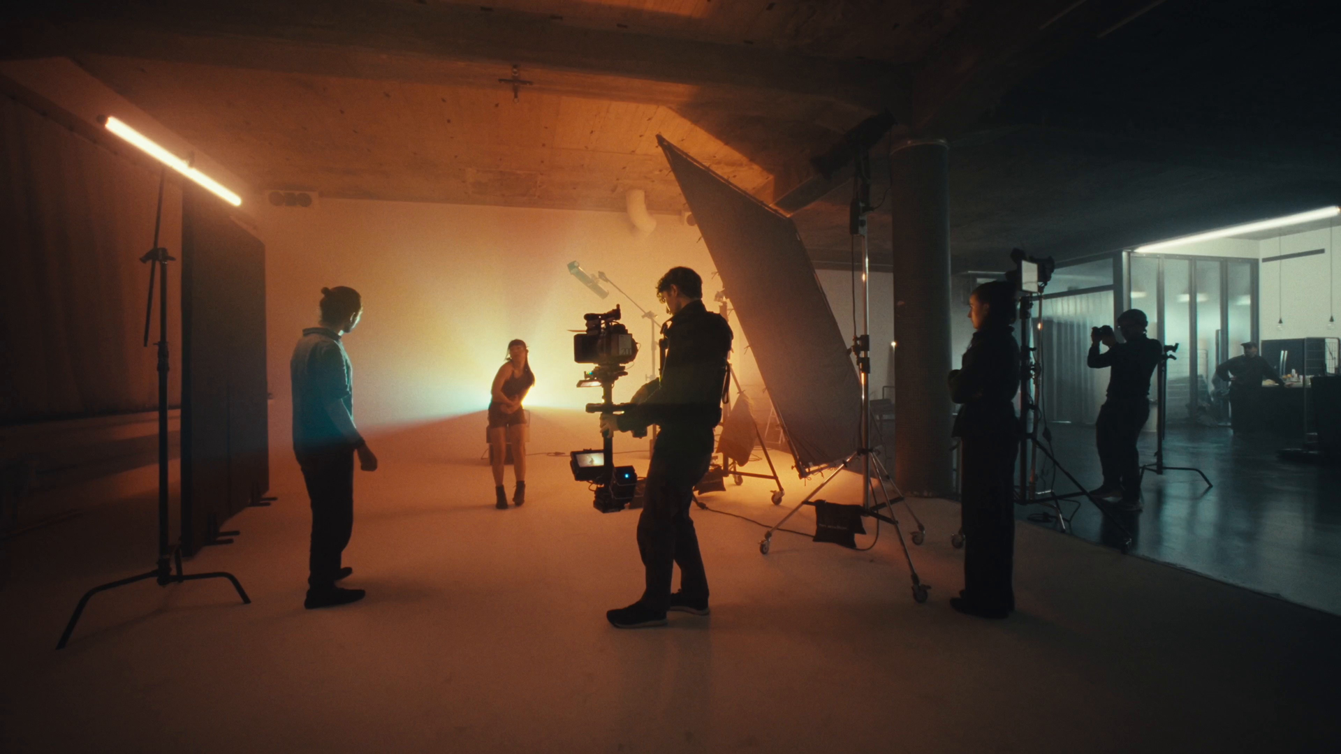 Still taken from the "We Shape the Future" commercial for the Oakley brand.